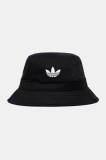 Adidas Originals palarie din bumbac Adicolor culoarea negru, bumbac, JC6041