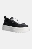 HUGO sneakers Lyssa culoarea negru, 50520718