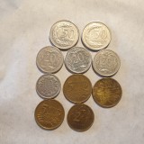 Polonia lot 50 -20-10-5-3 groși, Europa