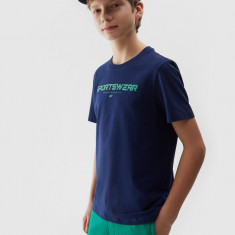 Tricou cu imprimeu pentru băieți - bleumarin