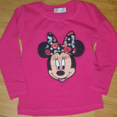 Set fata roz 2 piese bluza si fusta Disney Minnie Mouse 4/5 ani nou