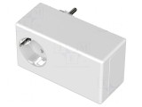 Carcasă pentru alimentator albă 65mm x 120mm x 50mm