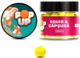 Pop Up Da-i Cu Apa, Galben, Squid Capsuna, 10mm, 20g