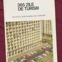 Bucureşti 365 zile de turism - 1 pliant 1969.