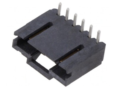 Soclu Cablu-Placă AMPMODU MTE 2,54mm 6 Pin THT Aurit foto