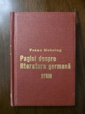 Cumpara ieftin TOP - Pagini despre literatura germana - Editie rara cartonata - Editura Univers/1972