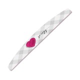 Cumpara ieftin Pila Unghii Semiluna 100/180 SensoPRO Milano - Heart Style #07