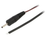 Cablu Alimentare DC 2.35/0.7 mm Negru 1.5m