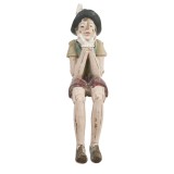 Cumpara ieftin Figurina Pinochio polirasina multicolora 4x7x15 cm