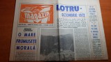 Magazin 21 octombrie 1972-articol si foto despre lotru