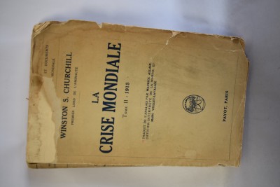 Winston S. Churchill - La Crise Mondiale tome II 1915 (1928) foto