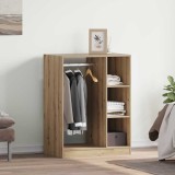 VidaXL Dulap cu raft stejar artizanal 77 x 48 x 102 cm Lemn compozit