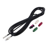 Cablaj Fakra socket, FME socket negru drept 5m MTA