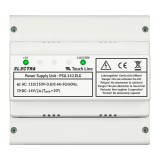 Cumpara ieftin Sursa Alimentare Electra PSU.142.ELG, 14V, 2A, Sina DIN, Interfon, Supraveghere, Gri