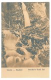 2744 - SINAIA, BUSTENI, Prahova, Cascade, Romania - old postcard - used