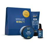 Steve&#039;s No Bull***t Shaving Trio set cadou (pentru ras)