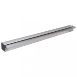 vidaXL F&acirc;nt&acirc;nă piscină dreptunghiulară LED-uri 90 cm oțel inoxidabil