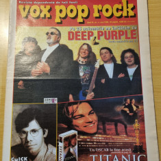 vox pop rock noiembrie 1998-vama veche nu am chef azi,phoenix,f. pitis,holograf