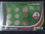 Seria completata monede - Poland 2005-2011, 9 monede + medal, Europa