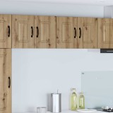 vidaXL Dulap de bucătărie cu depozitare Kalmar 2 pcs Stejar Artizanal 884573