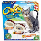 Kit pentru igiena si educarea pisicilor la toaleta Citi Kitty, As Seen On TV