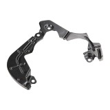 Protectie stropire disc frana fata FIAT 500 (312), 03.2007-08.2015; PANDA (169), 09.2003-12.2012; PANDA (319), 05.2012-, partea stanga, metal galvani