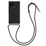 Husa pentru Google Pixel 4a 5G, Silicon, Negru, 55914.01, Textil, Carcasa, Kwmobile