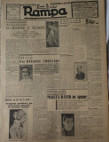 Ziarul Rampa, 2 Mai 1937, numar festiv de Pasti, director Scarlat Froda