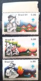 Brazilia 1981 cercetasi serie 3v. Mnh