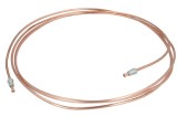 Conducta frana cupru cu niplu diametru 4,75 mm, filet exterior, Grosime perete 0,9 mm, filet M10x1/M10x1, lungime 4000 mm