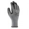 Manusi protectie gri din poliester Basic marimea 10