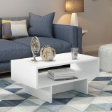 Couchtisch Mj&ouml;lby 36.4x80x45 cm Wei&szlig; [en.casa] HausGarden Leisure, [en.casa]