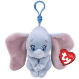 Breloc de plus TY Beanie Babies Dumbo Disney, 8,5 cm