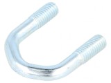 Bridă U Oțel Zinc D 1,25 18mm 23mm