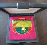 NI3D-125 Federația Rom&acirc;nă de Modelism, medalie cu cutie