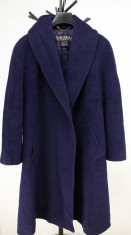 Palton Escada Margaretha Ley, indigo, 50% angora, 40% lana pura, 10% cashgora foto