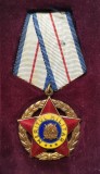 Rom&acirc;nia Ordinul Meritul Militar clasa a 3 a &icirc;n cutie