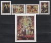 Ciad 1978 - 400 de ani de la nașterea lui Peter Paul Rubens, Serie + Colita, MNH, Nestampilat