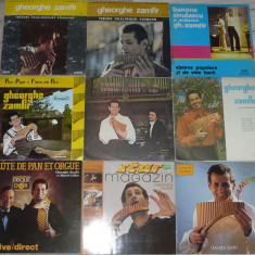 10 vinil LP Gheorghe Zamfir-nai, muzica populara,preturi in descriere