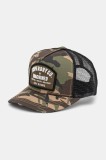 Superdry sapca culoarea verde, modelator, Y9011020A-00Z
