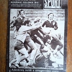 Revista Sport nr. 8 / 1974 / CSP