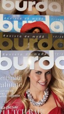 LOT PATRU REVISTE de MODA ,,BURDA&amp;quot; /text in limba romana,tipare in continut.. foto