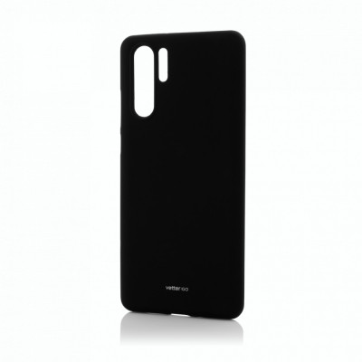 Husa Vetter GO pentru Huawei P30 Pro, Soft Touch, Negru foto