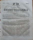 Curier romanesc , gazeta politica , comerciala si literara , nr. 27 din 1844