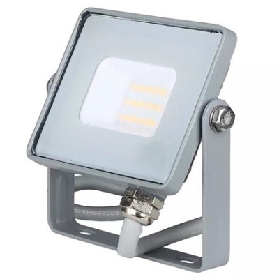 Reflector Led Smd 10w 3000k Ip65 Gri, Cip Samsung foto