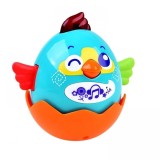 Jucarie interactiva pentru copii Gossip Bird bleu - Hola Toys