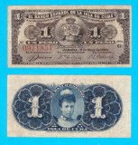 Cuba (p#47) 1 Peso 1896 &#039;Pre-Republică&#039; serie: 0971851; Banco Espa&ntilde;ol de la Isla de Cuba