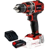 Einhell TE-CD 18/50 Li BL PXC + Starter Kit - Masina de gaurit si insurubat 50 Nm + Set 1 acumulator si incarcator Li-Ion 18 V 2.5 Ah
