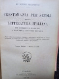 Giuseppe Malagoli - Crestomazia per secoli della letteratura italiana (1934)