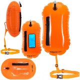 Geamandura de &icirc;not cu sac etans 20L si husa telefon, portocalie
